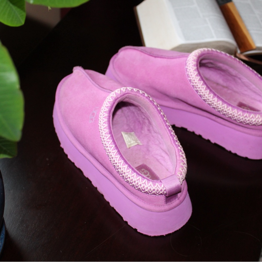 UGG Platform Tazz Slippers - Purple Ruby